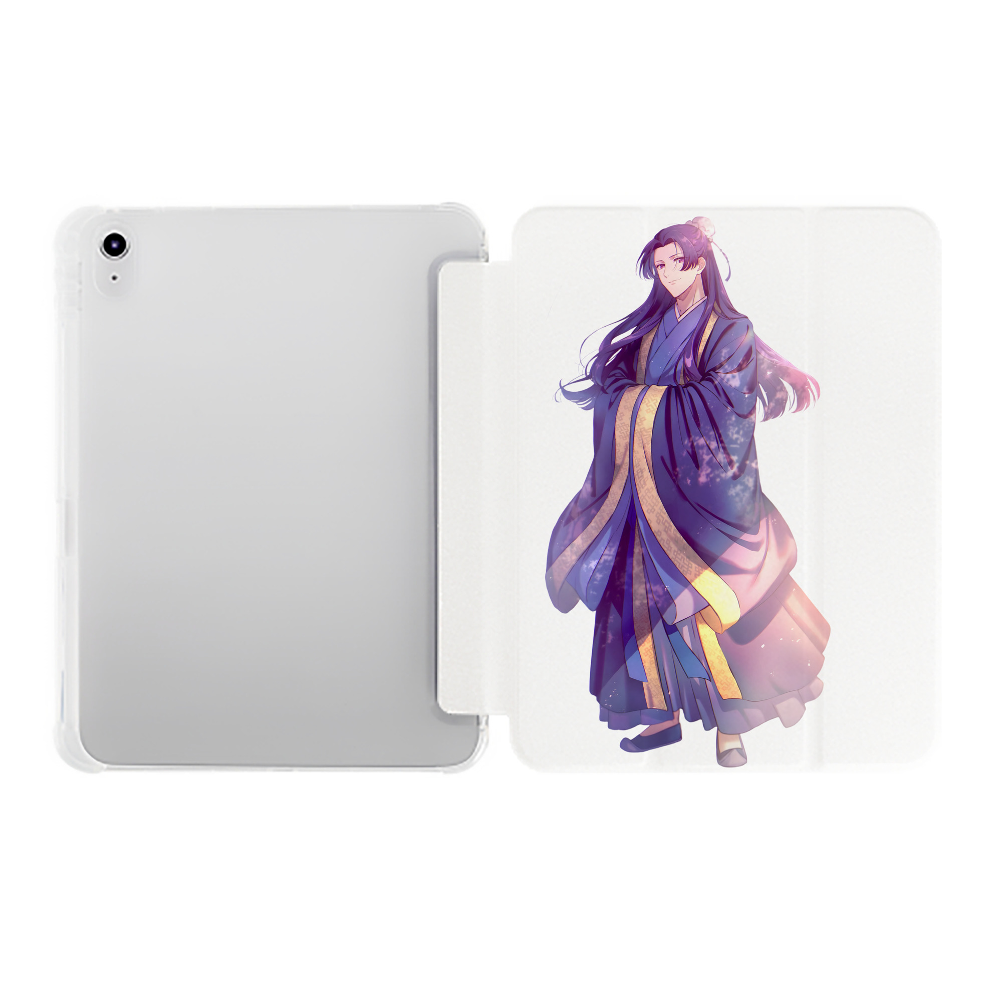 （画像用） 薬屋のひとりごと The Apothecary Diaries IPad ケース ペン収納付き 三つ折りスタンド PUレザー×シリコン 対応機種9.5/10.5/10.9インチ